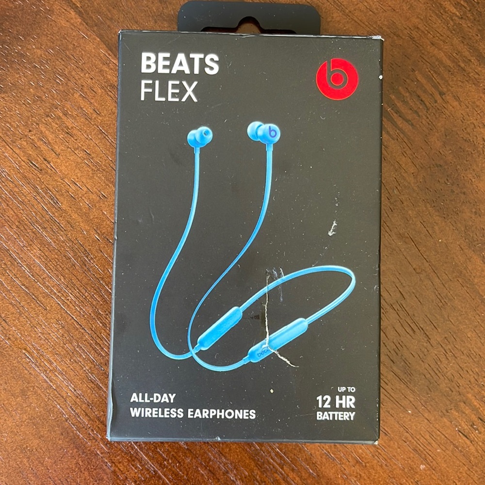 Blue Beats Flex Headphones